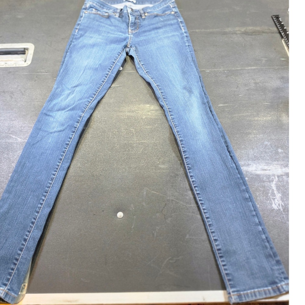 New York & Company Womens Skinny Jeans Medium Wash Blue Size 4 Average 0227
